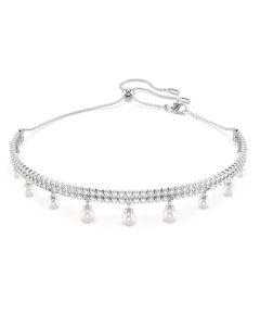 Collar SS25 CAPSULE:CHOKER PRL WHITE / RHS