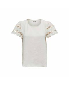 Playera de Manga Corta con Detalles