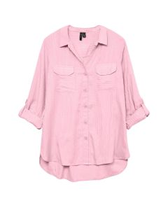 Blusa Corte Regular con Cuello en V