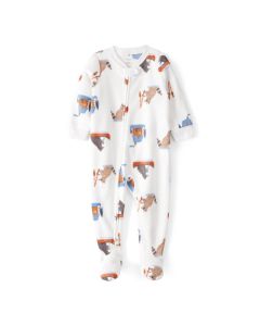Mameluco Fleece con Pie ML Bebe Niño