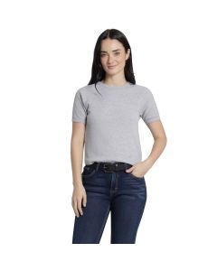 Blusa Rib Manga Rangla Corta Desagujado