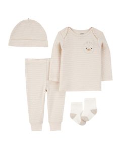 Set de Playera con PANTALÓN, Gorro y Calcetines