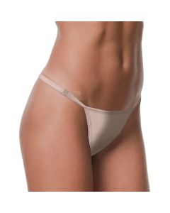 Tanga String con Interior en Algodón