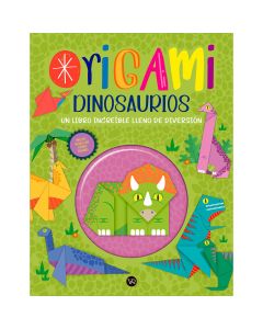 ORIGAMI:DINOSAURIOS:LIBRO de Actividades para Nin