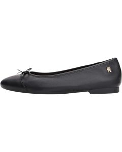 Balerina Toe Cap Leather Ballerina