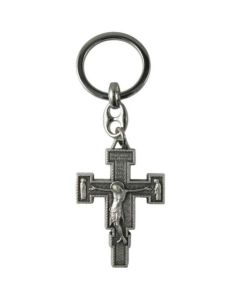 Llavero Crucifijo Cimabue PLAT. ANT.