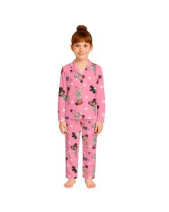 Pijama ML Niña Minnie Mouse
