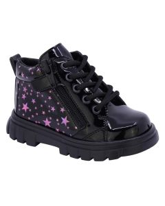 Botín Moda Estrellas con Cierre
