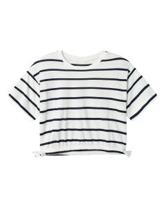 Playera Corta con Ajuste de Cintura