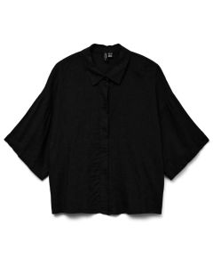 Camisa Oversized de Manga Corta