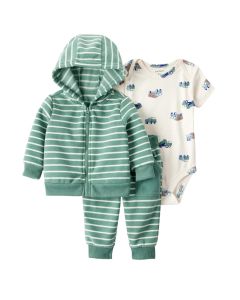 Set de 3 Piezas con Cardigan