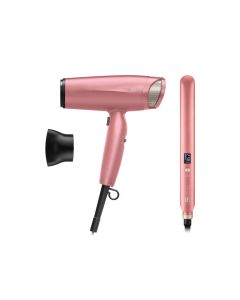 Combo Secadora 1875W con Alaciadora CS47 Rosa