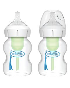 Biberón Cuello Ancho 5 OZ. OPTIONS+ 2-PACK