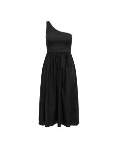 Vestido Largo de un Hombro