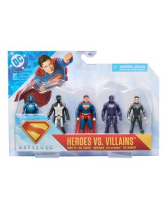 Set 5 Figuras 3IN Superman Película