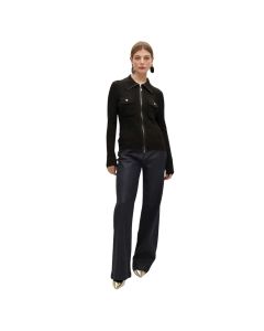 Cardigan Cremallera Doble Bolsillo