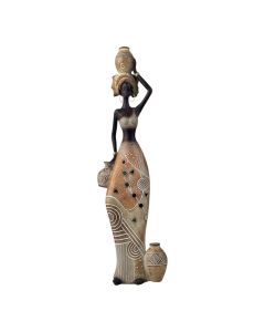 Africana Decor 12.5X7.5X41.5CM