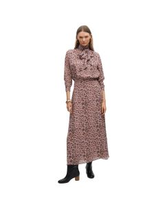Vestido con Lazada Animal Print