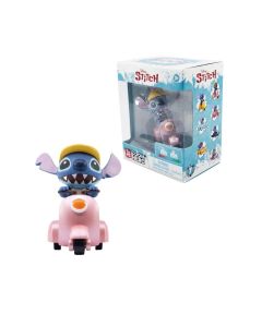 Figura Stitch - Auto Deportivo Rojo