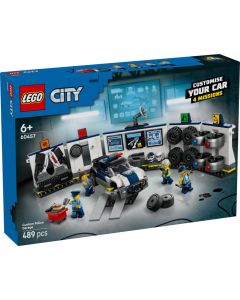 Custom Police Car Garage