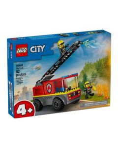 Camión de Bomberos con Escalera