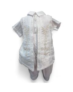 Ropón Bautizo para Niño