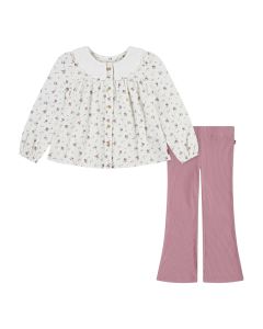 Conjunto Pantalón y Blusa Manga Larga