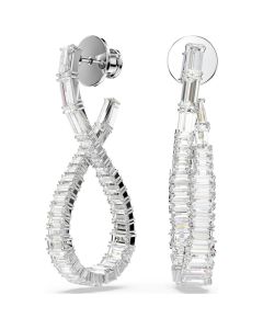 Aretes HYPERBOLA:PE Hoop L Twist WHITE / RHS