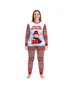 Conjunto Pijama ML Dama Snow Man