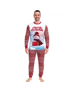 Conjunto Pijama ML Caballero Snow Man