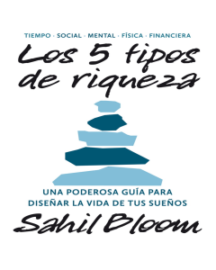 los 5 Tipos de Riqueza