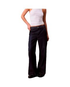 Jeans Tencel Ultra High Wide Leg Clean Rinse