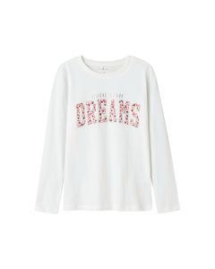 Playera de Manga Larga con Estampado