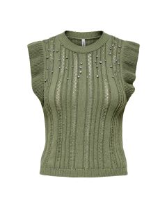 Top Tejido con Detalleson Bolsillos