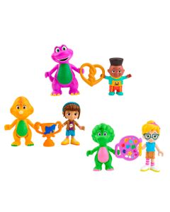 Barney Surtido 2 Figuras de Amiguitos