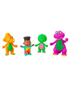 Barney Paquete de 4 Personajes