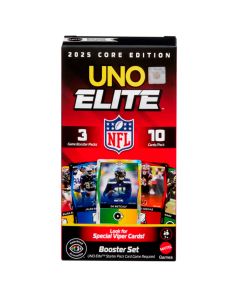 Uno Elite NFL Juego de Cartas Booster Set