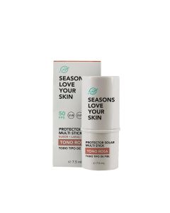 Protector Solar Multi Stick Tono Rosa 7.5 ML