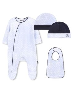 Conj MAMELUCO, Babero y Gorrito Boss