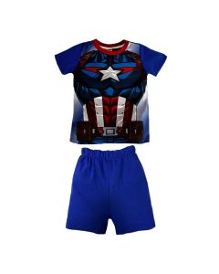 Marvel CONJ. SHORT-PANTALÓN SUBL. Captain America
