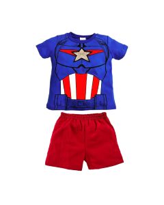 Conjunto Estampado Captain America