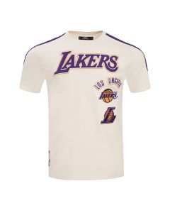 Playera - CH, la LAKERS, BLANCO, Hombre