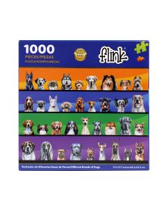 Ilustración de Diferentes Razas de Perros 1000 PZS
