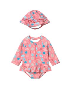 Traje de Baño con Gorro