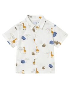 Camisa Manga Corta Estampada