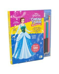 Libro de Dibujo y Combina Princesas