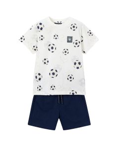 Conjunto Short y Playera MC Estampado