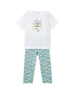 CONJ. Leggings Estampado y Blusa MC