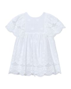 Vestido Algodón Bordado