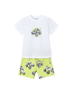 Conjunto Short y Playera MC Estampado